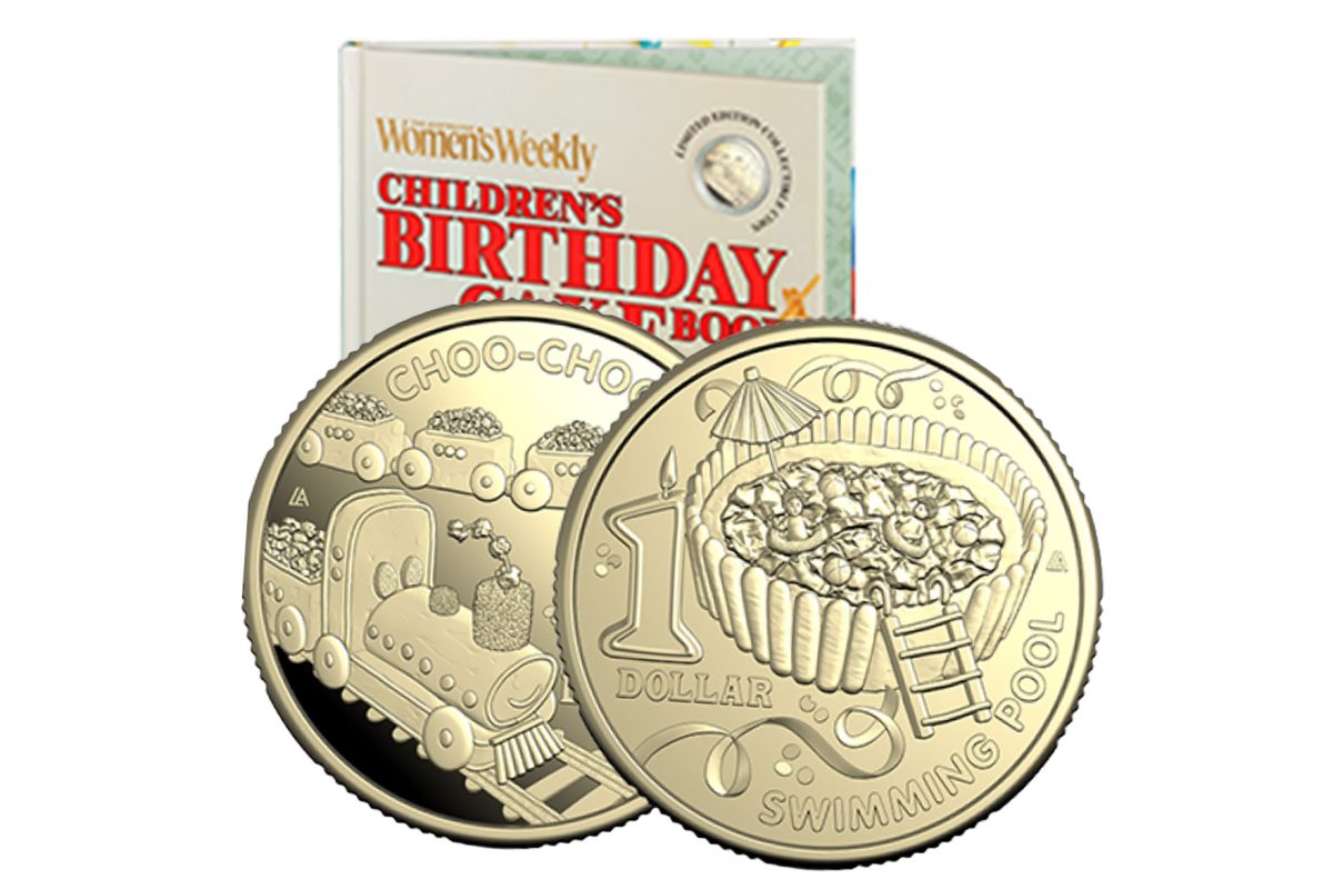 Women’s Weekly Children’s Birthday Cake Book Coin Release image
