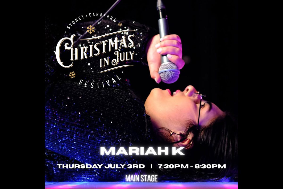 Australian Idol’s Mariah K Returns to the Stage for Christmas in July image