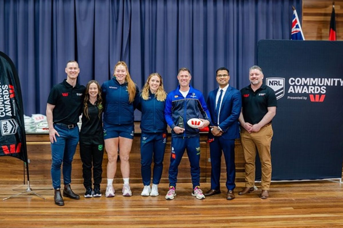 Canberra Teacher Named NRL’s Teacher of the Year image