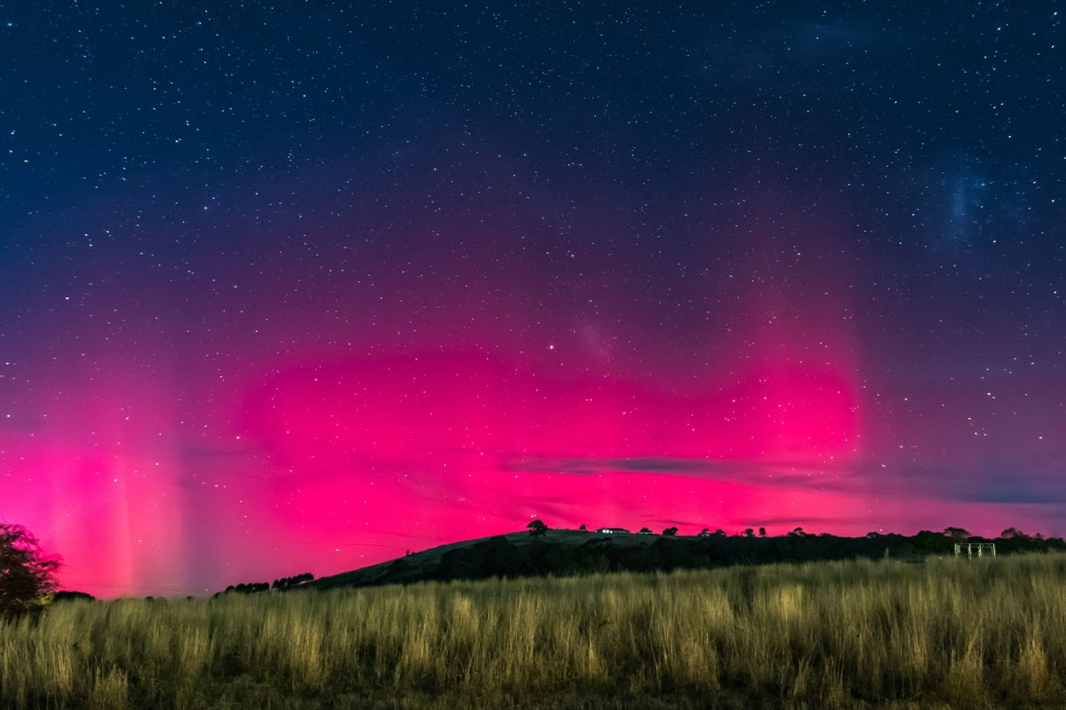 Did You See The Aurora Australis Over Canberra? image