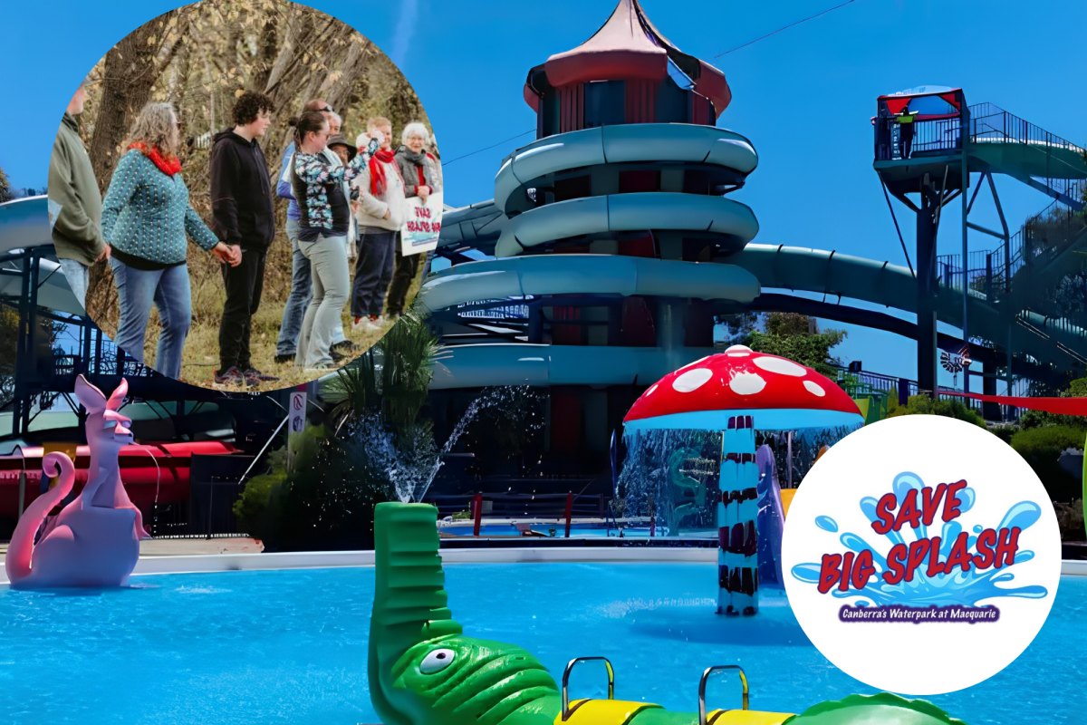 Canberra Turns Out in Force to Save Big Splash image