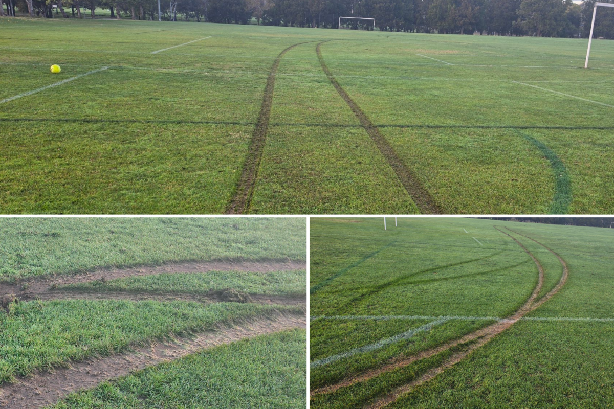 Vandals Destroy Sporting Grounds In Canberra image